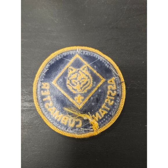 Vtg Assistant Cubmaster Patch Boy Scouts of America BSA Cub Scouts Uniform Badge - Picture 2 of 3